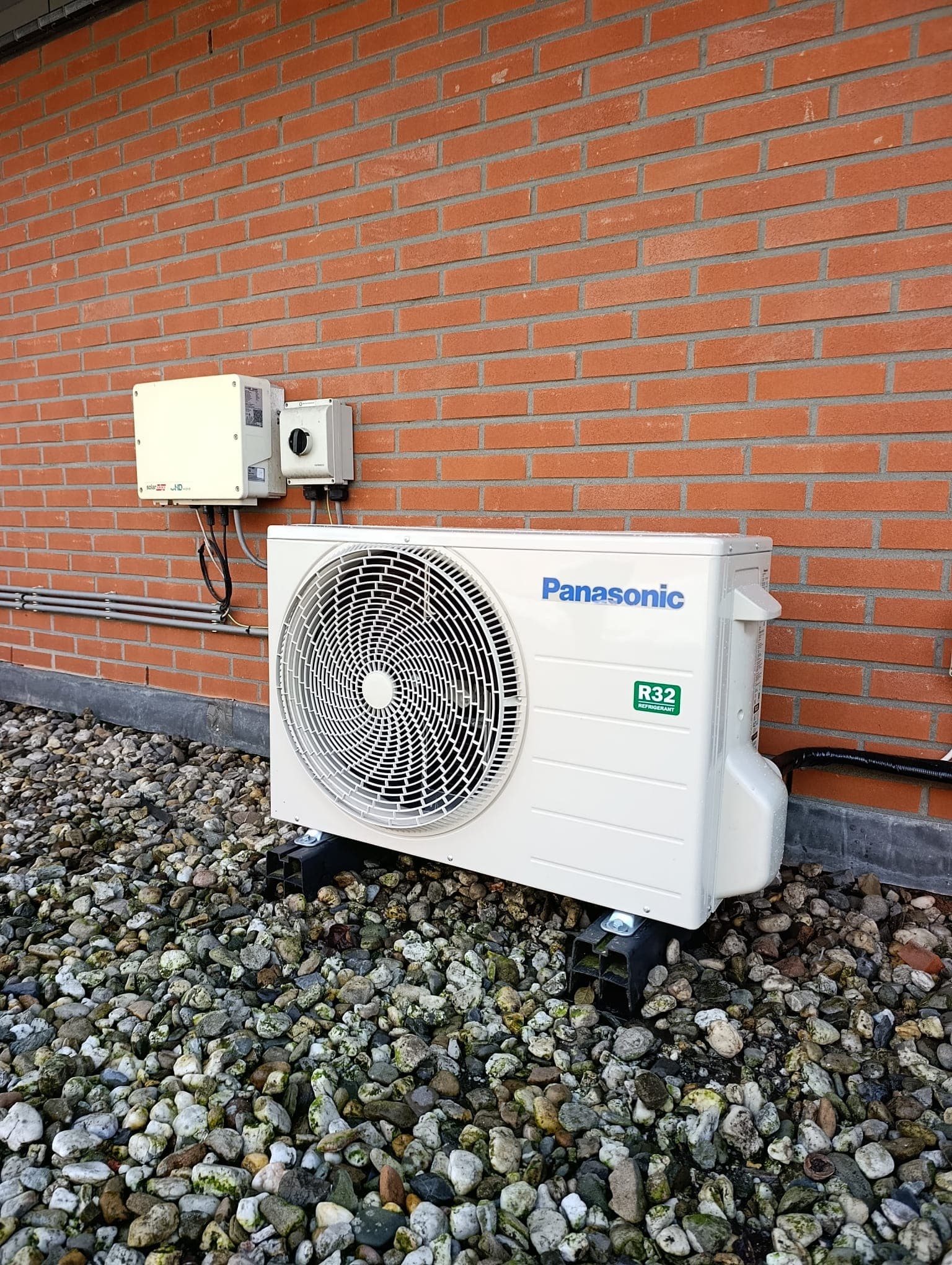 Panasonic airco installatie